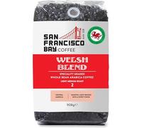 San Francisco Bay Welsh Blend Whole Bean Coffee, 908g - Medium Roast 100% Arabica - Full-Bodied Central American Blend - Freshly Roasted in the UK