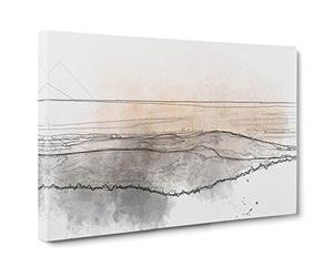 San Francisco Beyond the Hills Canvas Print | Gallery Wrapped 30mm Frame Wall Art | 30x20 inches | Ready to Hang | Modern Landscape Picture | Living Room Bedroom Lounge Office