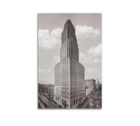 San Francisco CA William Taylor Hotel McAllister And Leavenworth Streets Poster Decorative Painting Canvas Wall Posters And Art Picture Print Modern Family Bedroom Decor Posters 24x36inch(60x90cm)