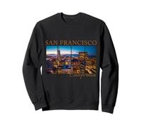 San Francisco California Cityscape Pride Skyline Sweatshirt