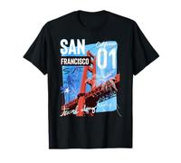 San Francisco California, Golden Gate Bridge San Francisco T-Shirt