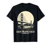 San Francisco California Golden Gate Bridge Souvenir T-Shirt