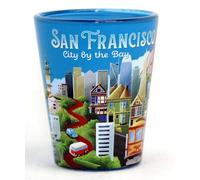 San Francisco California Picturesque Shot Glass