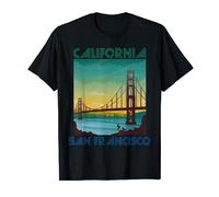 San Francisco California Souvenir Golden Gate Bridge T-Shirt