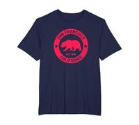 San Francisco, California T-Shirt, Men's Big and Tall, Navy Blue, 3X Tall