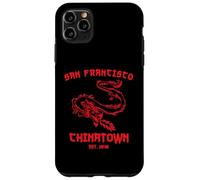 San Francisco Chinatown Chinese American Bay Area Dragon SF Case for iPhone 11 Pro Max