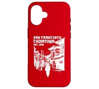 San Francisco Chinatown Chinese American Bay Area Dragon SF Case for iPhone 16