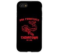 San Francisco Chinatown Chinese American Bay Area Dragon SF Case for iPhone SE (2020) / 7/8