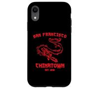 San Francisco Chinatown Chinese American Bay Area Dragon SF Case for iPhone XR