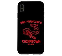 San Francisco Chinatown Chinese American Bay Area Dragon SF Case for iPhone XS Max