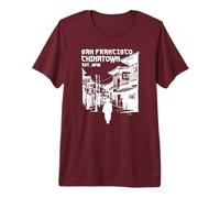 San Francisco Chinatown Chinese American Bay Area Dragon SF Premium T-Shirt