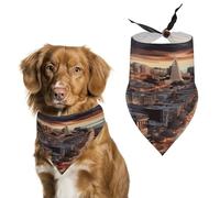 San Francisco Easter Dog Bandanas for Small Medium Large Dogs,Cat Dogs,Pet Scarf - Polyester Cute Bibs.Triangle Pet Scarf for Puppy Pet,Personalized Birthday/Party Fun Idea Gift