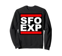 San Francisco Expat SFO EXP Digital Nomad LA abroad USA Sweatshirt