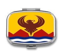 San Francisco Flag Small Pill Organizer with 2 Compartments