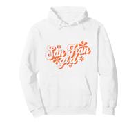 San Francisco Girl Retro Groovy City Pullover Hoodie