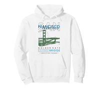 San Francisco Golden Gate Bridge California Pullover Hoodie