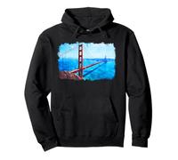 San Francisco Golden Gate Bridge California State SF City Pullover Hoodie