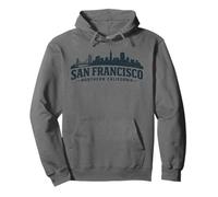San Francisco Golden Gate Bridge Skyline Souvenir Pullover Hoodie