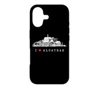 San Francisco I Love Alcatraz Vintage Skyline Bay California Case for iPhone 17