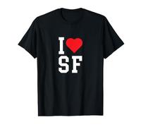 San Francisco - I Love SF - Throwback Design - Classic Value Graphic T-Shirt