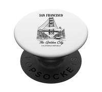 San Francisco Lost In The Right Direction Cityscape PopSockets Adhesive PopGrip