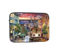 san francisco Printed Laptop Bag, 17 inch Laptop Sleeve, Suitable for Travel and Business Trips