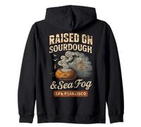 San Francisco s 'Raised on Sourdough & Sea Fog' Zip Hoodie