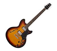 San Francisco Semi Acoustic Guitar by G4M Sunburst - Nearly New