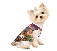 San Francisco Small Dog Pet Clothes, Breathable Lightweight Soft Vest, Exquisite Personality Appearance.Good Warmth Retention.