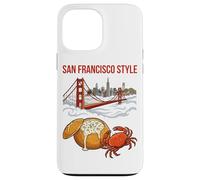 San Francisco Style Sourdough Bowl & Bridge Graphic Case for iPhone 13 Pro Max