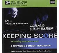 San Francisco Sympho - Ives Holidays Symphony Copl - New CD - O23z