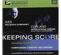 San Francisco Sympho - Ives Holidays Symphony Copl - New CD - Q23z