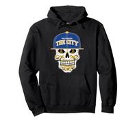 San Francisco The City Sugar Skull Bay Bridge Golden Gate SF Pullover Hoodie