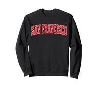 SAN FRANCISCO VARSITY SPORTS SF ATHLETIC JERSEY STYLE Sweatshirt