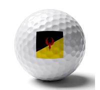 San Francisco's Flag Professional Standard Golf Balls Double-sided Printing Performance Ball Gift for Boyfriend Husband Father