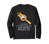 San Gennaro Neapolitan Prayer Long Sleeve T-Shirt