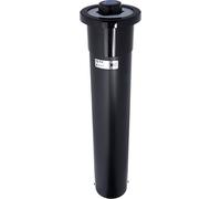 San Jamar C2210 Euro EZ Fit In Counter Cup Dispenser, Fits 6oz to 24oz Cup Size, 2-7/8" to 3-7/8" Rim, 23-1/4" Tube Length