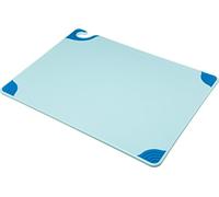 San Jamar CBG182412 Saf-T-Grip Co-Polymer Standard Size Cutting Board, 24" Length x 18" Width x 1/2" Thick, Blue