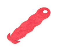 San Jamar KK401 Klever Kutter Safety Box Cutter Knife, Red