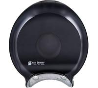 San Jamar R2000TBK Stainless Steel Single Jumbo Roll Toilet Tissue Dispenser by San Jamar (English Manual)