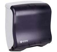 San Jamar T1755TBK Ultrafold Fusion Folded Towel Dispenser, Fits 400 Multifold/240 C-Fold Towels, Classic, Black Pearl