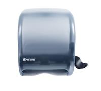 San Jamar T950 Classic Element Roll Towel Dispenser, Fits 8" Wide and 8" Diameter Roll, 12-1/2" Width x 12-3/4" Height x 8-1/2" Depth, Arctic Blue