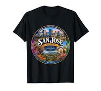 San Jose CA California USA Silicon Valley Hub Heart T-Shirt