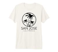San Jose California 408 Nor Cal Palm Bay Area Tech Gilroy Premium T-Shirt