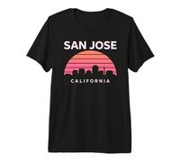 San Jose California 408 Nor Cal Palm Bay Area Tech Silicon Premium T-Shirt