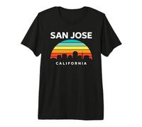 San Jose California 408 Nor Cal Palm Bay Area Tech Silicon Premium T-Shirt