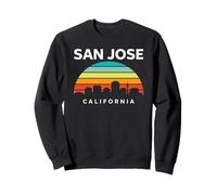 San Jose California 408 Nor Cal Palm Bay Area Tech Silicon Sweatshirt