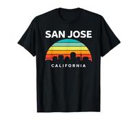 San Jose California 408 Nor Cal Palm Bay Area Tech Silicon T-Shirt