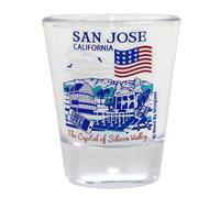 San Jose California Great American Cities Collection Shot Glass