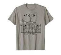 San Jose de Costa Rica Minimalist City Travel Souvenir T-Shirt
